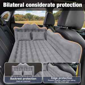 Thicken Backseat SUV/Car/Truck Air Mattress Air Bed Inflatable SUV Truck Mattress -24'' Width/Grey