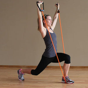 Prism Fitness 400-160-006-1 20 40 60 Pound Fitness Cable Resistance Band Bundle