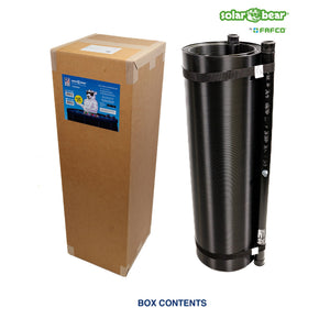 FAFCO Solar Bear Pool Heating System with Installation Kit for Above Ground Pool