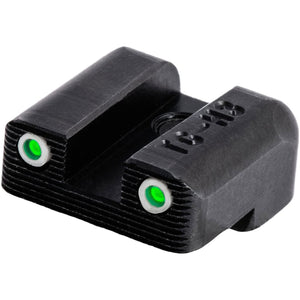 TruGlo Tritium Glow in the Dark Glock Pistol Handgun Sight Set for Guns (2 Pack)
