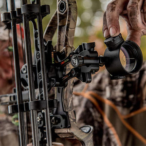 TruGlo Pro Power Dot Illuminated Adjustable Range Rover LED Bow Sight (2 Pack)