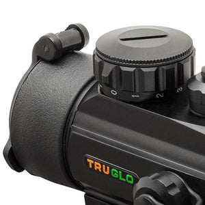 TruGlo Red Dot Traditional Standard Mount Crossbow Tri Dot Sight, Black (2 Pack)
