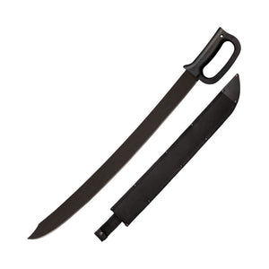 Cold Steel 24" Carbon Steel Cutlass Machete with Sheath Cover Accessory (2 Pack) - TRAPSKI