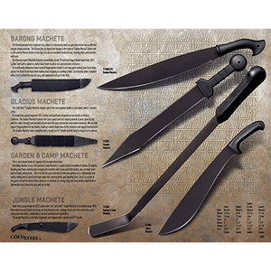 Cold Steel 18 Inch Blade Roman Gladius Machete Gladiator Sword Replica, (2 Pack) - TRAPSKI
