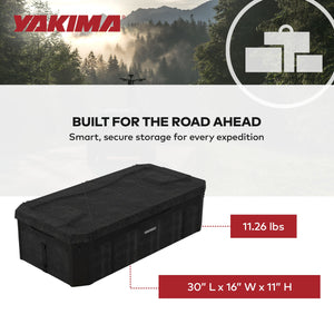 Yakima MOD GearCrate Large/Extra Large Stackable Premium Tote with Lid, Black