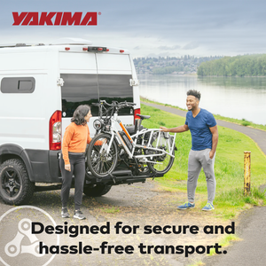 Yakima OnRamp LX Bike Rack with Ramp and Wheel Straps for 2" Hitch Receivers