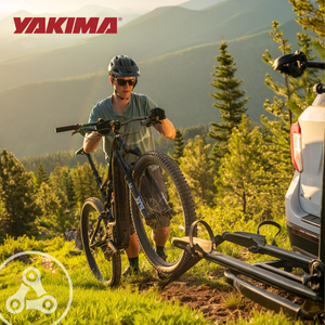 Yakima OnRamp LX Bike Rack with Ramp and Wheel Straps for 2" Hitch Receivers