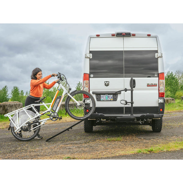 Yakima OnRamp LX Bike Rack with Ramp and Wheel Straps for 1.25" Hitch Receivers