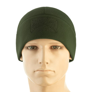 M-Tac Fleece Tactical Watch Cap Beanie With Patch Panel (270 g/m2)