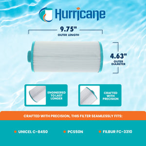 Hurricane Replacement Spa Filter Cartridge for PGS25P4 and Unicel 4CH-24