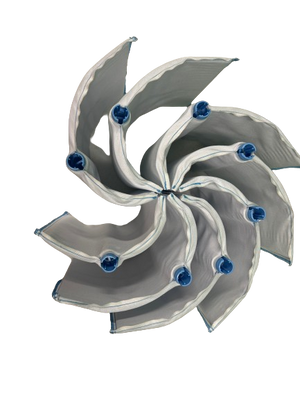 Hurricane HF-DE24-SET 24 sq ft DE Grid Filter Replacement with 7 Full Grids