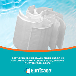 Hurricane HF-DE24-SET 24 sq ft DE Grid Filter Replacement with 7 Full Grids