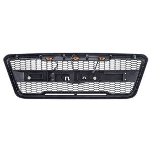 AMERICAN MODIFIED Raptor Style Mesh Grille for 2004-2008 Ford F150, Matte Black