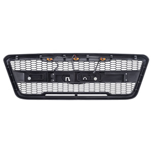 AMERICAN MODIFIED Raptor Style Mesh Grille for 2004-2008 Ford F150, Matte Black