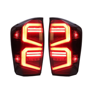 AMERICAN MODIFIED Smoked LED Tail Lights for 2016 to 2023 Toyota Tacoma, 1 Pair