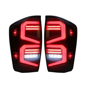 AMERICAN MODIFIED Smoked LED Tail Lights for 2016 to 2023 Toyota Tacoma, 1 Pair