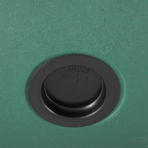 The HC Companies 21 Inch Garden Hose Holder Pot for 75 to 100 Ft Hoses (2 Pack)