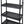 Gracious Living 4 Shelf Fixed Height Ventilated Storage Unit, Black, 3 Pack