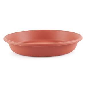 HC Companies Classic 17.63 Inch Tray Saucer for Planters, Terracotta (4 Pack) - TRAPSKI