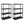 Gracious Living 4 Shelf Knect A Shelf Ventilated Storage Unit, Black, 2 Pack