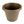 The HC Companies 16 Inch Plastic Classic Flower Pot Planter, Beige (4 Pack)