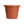 The HC Companies 12 In Plastic Classic Flower Pot Planter, Terra Cotta (2 Pack)