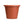 The HC Companies 12 In Plastic Classic Flower Pot Planter, Terra Cotta (6 Pack)