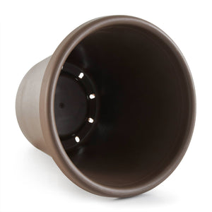 The HC Companies 12 Inch Indoor or Outdoor Classic Flower Pot Planter (4 Pack)