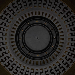 HC Companies Sierra 10 Inch Round Garden Planter Pot, Celtic Bronze (2 Pack)