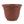 HC Companies Sierra 13 In Round Garden Planter Pot, Rustic Redstone (4 Pack)