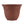 HC Companies Sierra 13 In Round Garden Planter Pot, Rustic Redstone (4 Pack)