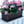HC Companies 30 Inch Fluted Plastic Venetian Garden Flower Window Box (2 Pack)
