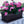 HC Companies 29.5 Inch Fluted Plastic Venetian Flower Box, Chocolate (6 Pack)