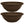 The HC Companies 18 Inch Bowl Planter with with Drainage, Chocolate (2 Pack)