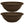 The HC Companies 18 Inch Bowl Planter with with Drainage, Chocolate (2 Pack)