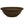 The HC Companies 18 Inch Bowl Planter with with Drainage, Chocolate (4 Pack)