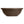 The HC Companies 18 Inch Bowl Planter with with Drainage, Chocolate (4 Pack)