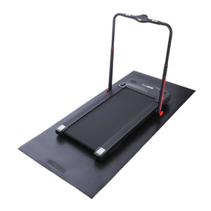 HolaHatha Lightweight Padded Foam Fitness Mat for Workout Activity, Medium, Grey