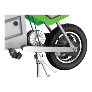 Razor MX400 Dirt Rocket 24V Electric Toy Motocross Dirt Bike, Green (2 Pack) - TRAPSKI