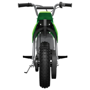 Razor MX400 Dirt Rocket 24V Electric Toy Motocross Dirt Bike, Green (2 Pack) - TRAPSKI