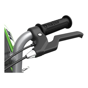 Razor MX400 Dirt Rocket 24V Electric Motorcycle Dirt Bikes, 1 Black & 1 Green