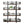 Sturdis 4 Tier Solid Wood Metal Industrial Bookshelf with Mesh Barriers, Black