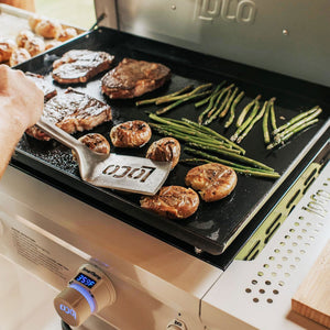 Loco Cookers 2-Burner Digital Series II Propane SmartTemp Flat Top Grill, 26" - TRAPSKI