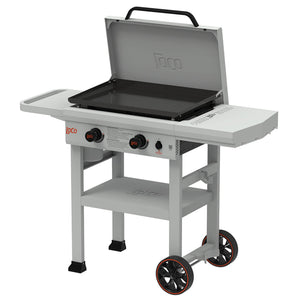 Loco Cookers 2-Burner SmartTemp Griddle Outdoor Flat Top Propane Gas Grill, 26" - TRAPSKI