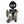 Loco Cookers 22.5 Inch SmartTemp Kettle Grill with Cart and Backlit LCD, Black