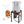 Loco Cookers 30 Quart Propane Manual Ignition Aluminum Cylinder Turkey Fryer - TRAPSKI