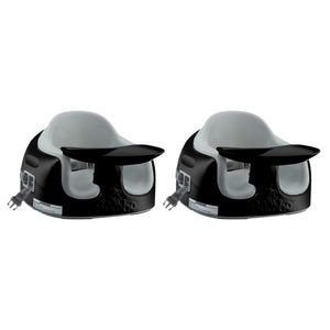 Bumbo Toddler Adjustable 3-in-1 Multi Seat High Chair, Black/Monsoon (2 Pack)