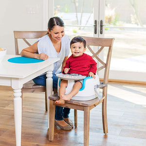 Bumbo Baby Toddler Adjustable 3-in-1 Booster Seat/High Chair, Monsoon (2 Pack)
