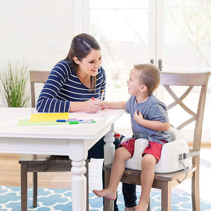Bumbo Baby Toddler Adjustable 3-in-1 Booster Seat/High Chair, Monsoon (2 Pack)