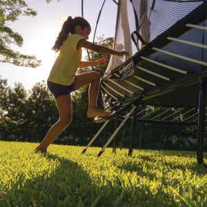 Springfree Trampoline 12' x 19' Trampoline with FlexrStep V2 Ladder Accessory